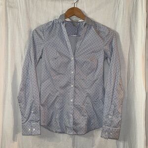 Women’s Blue Polka Dot Shirt